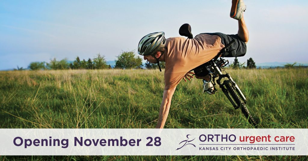 Starting Nov. 28, specialized treatment will be available for orthopedic injuries on evenings and weekends at the all-new Ortho Urgent Care center at Kansas City Orthopaedic Institute
